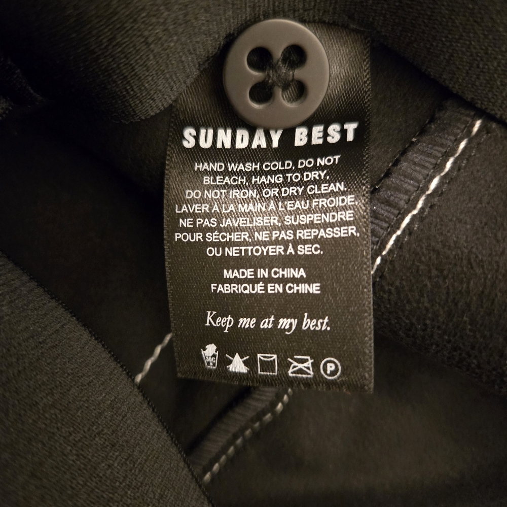 Aritzia Sunday Best Tessy Pants Black Size Medium - Picture 10 of 15